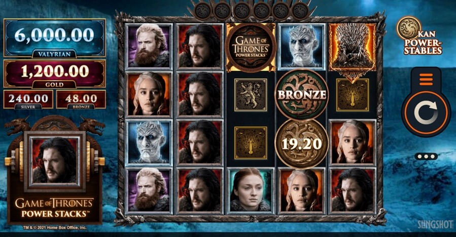 Game of Thrones Power Stacks Screenshot