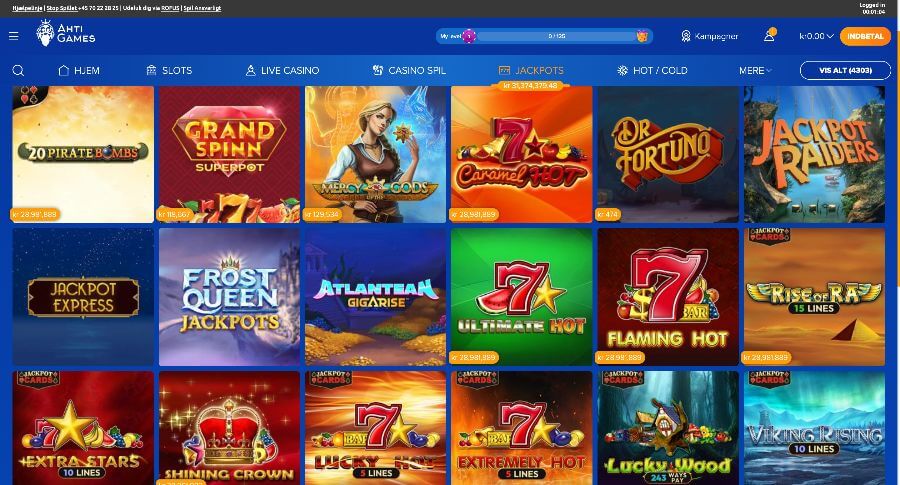 AHTI Games jackpotspil