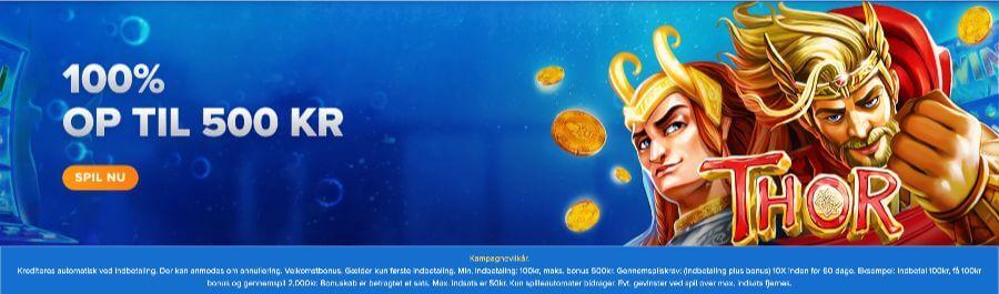 AHTI Games velkomstbonus