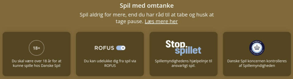 Danske spil engagerer sig i Ansvarligt spil