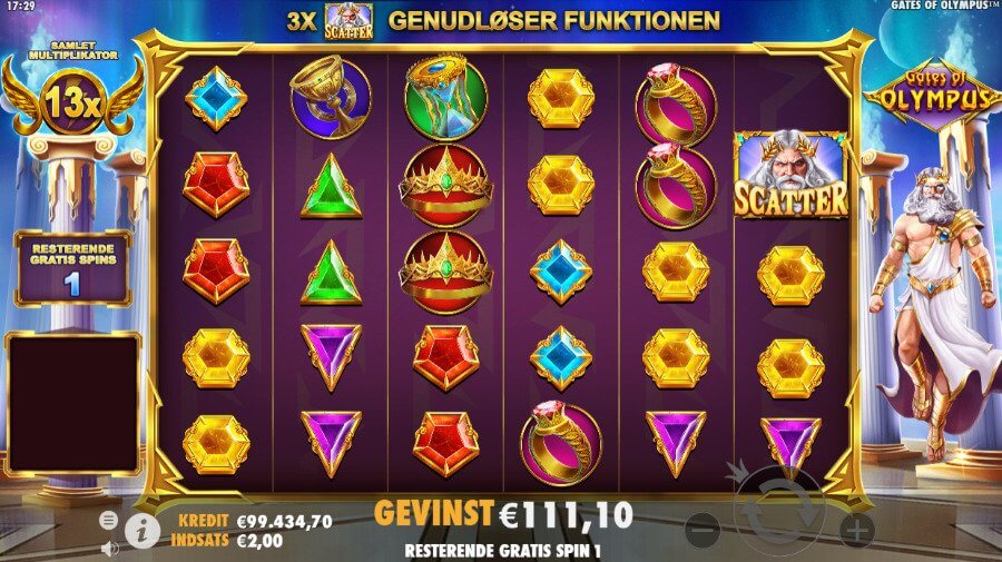 Bonusrunden med gratis spins