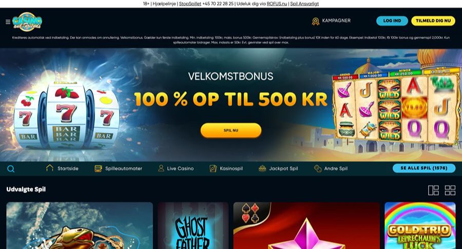 Casino and Friends forside