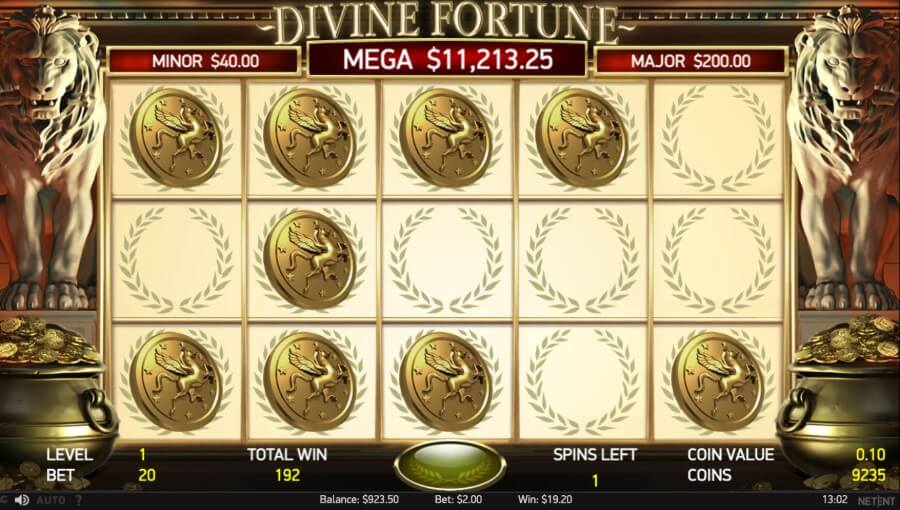 Divine Fortune bonusrunde