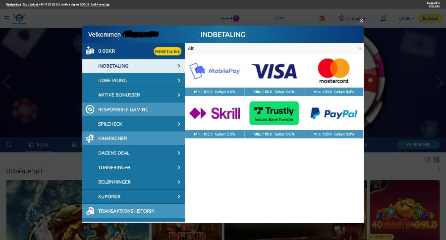 DrueckGlueck betalingsmetoder