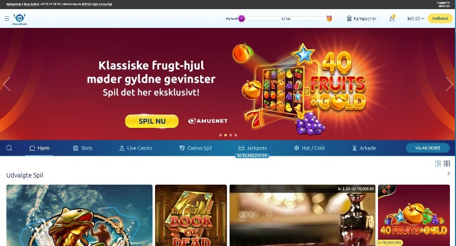 DrueckGlueck forside