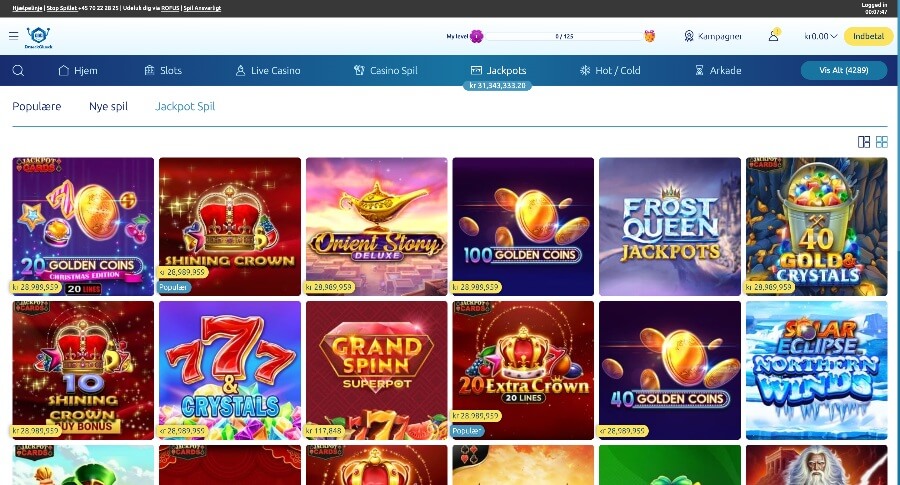 DrueckGlueck jackpotspil