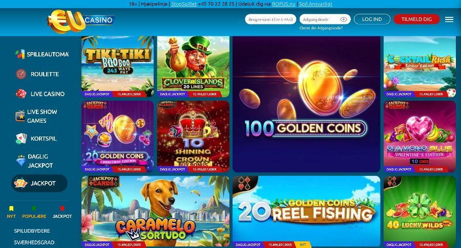 EU Casino jackpotspil