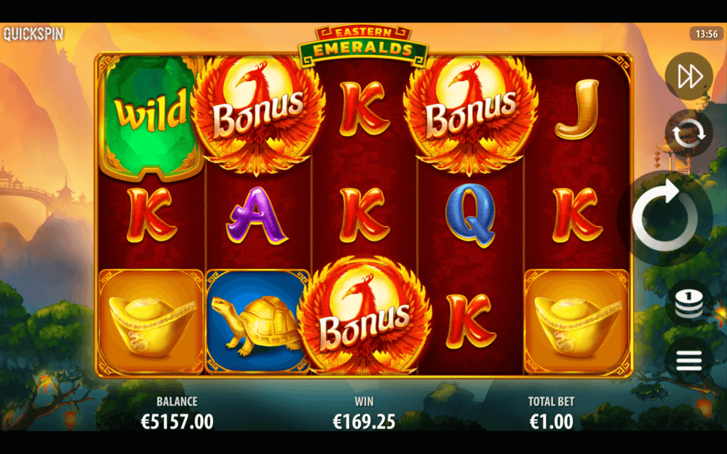Eastern Emeralds bonusrunde