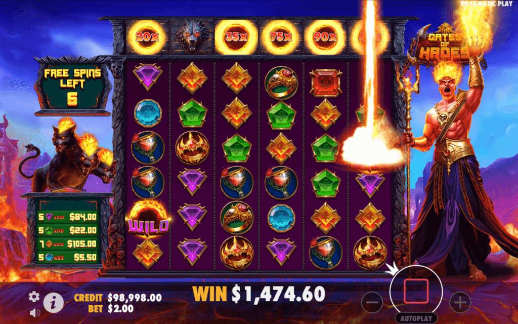 Gates of Hades bonus buy