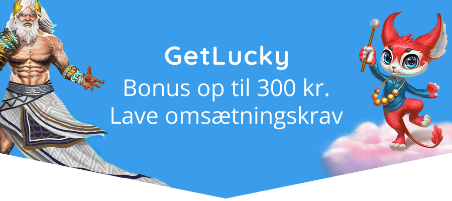 GetLucky info om bonus