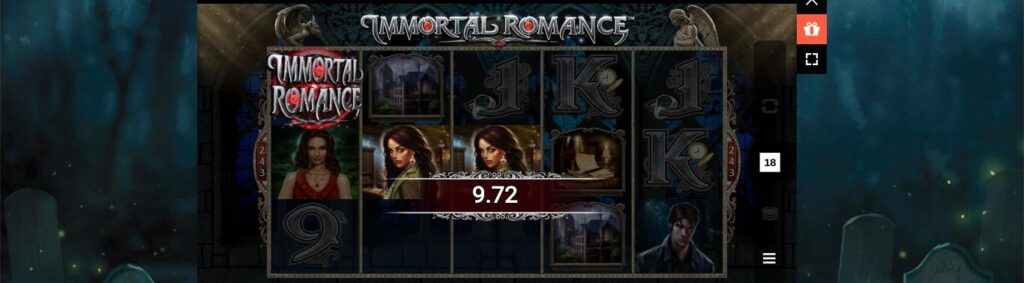 Gevinst, Immortal Romance