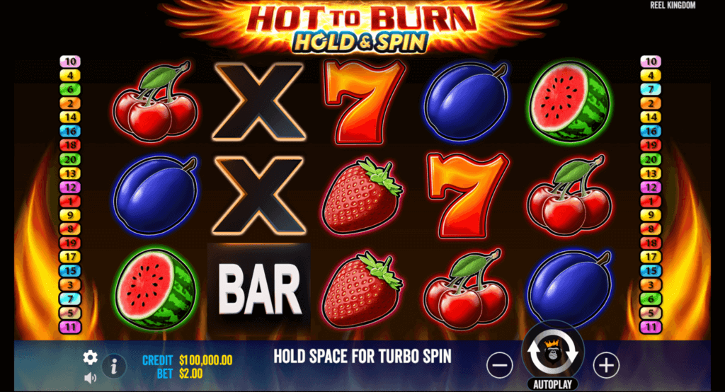Hot to Burn Hold and Spin