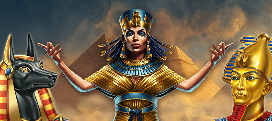 Spilleautomater med egyptisk tema