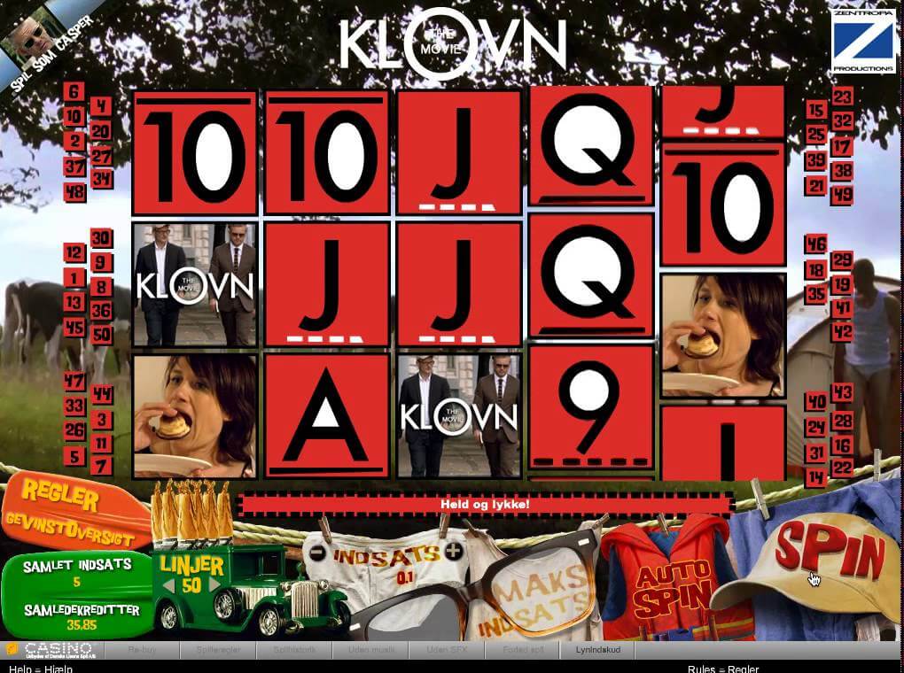 klovn slot