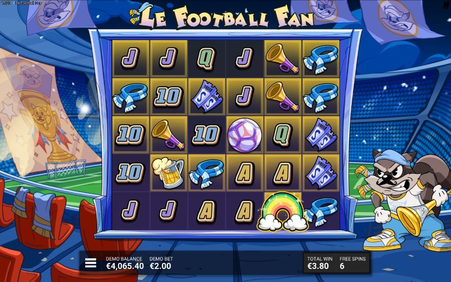 Le Football Fan bonusrunde