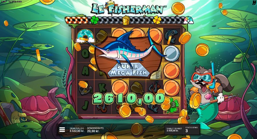 Le Fisherman bonusrunde