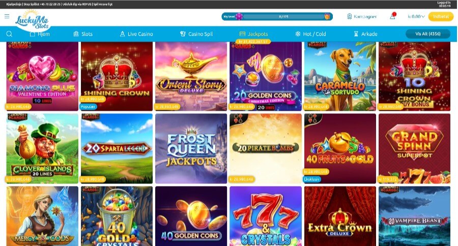 LuckyMe Slots jackpotspil