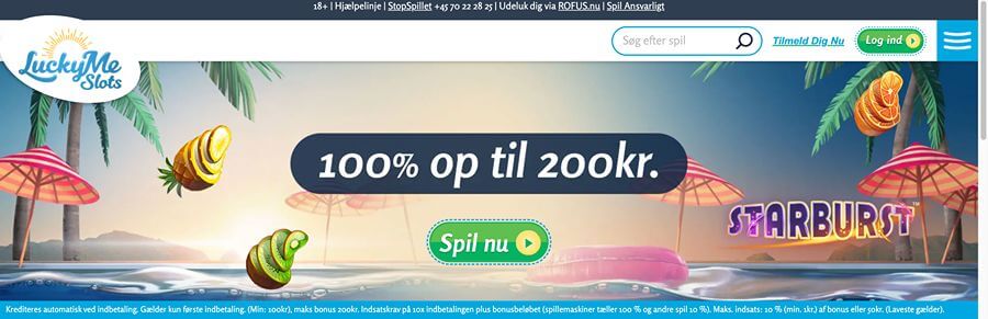 LuckyMe Slots velkomstbonus