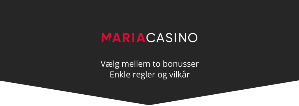 Maria Casinos velkomsttilbud til nye spillere