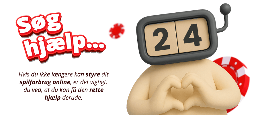 Søg hjælp, hvis du ikke kan styre dit spilforbrug