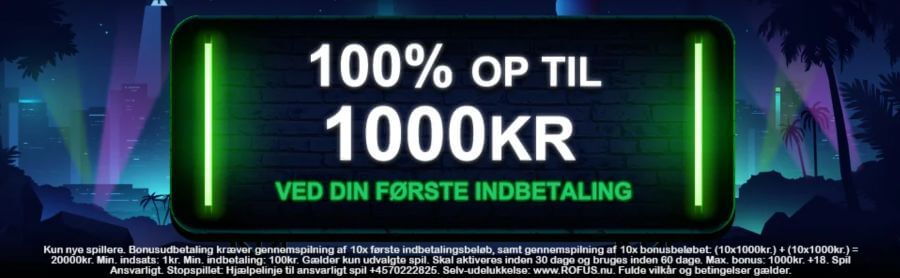 Mr Vegas velkomstbonus