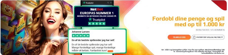 Nu lanceres NetBet i Danmark