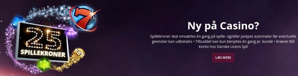 Danske spil casino velkomstbonus