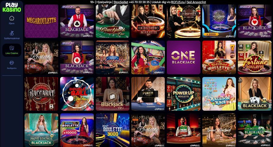 PlayKasino live casino