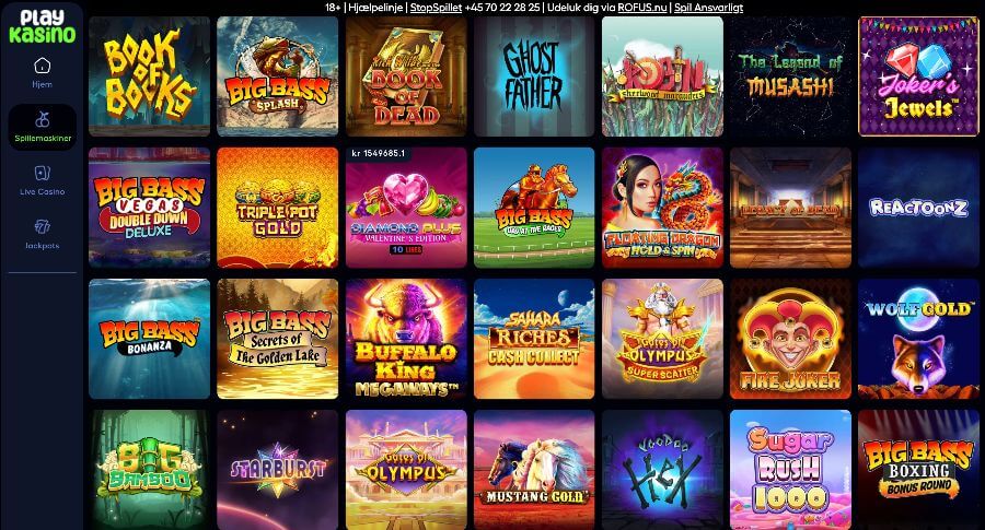 PlayKasino spillemaskiner