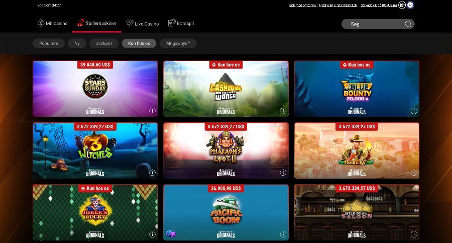 PokerStars eksklusive spil