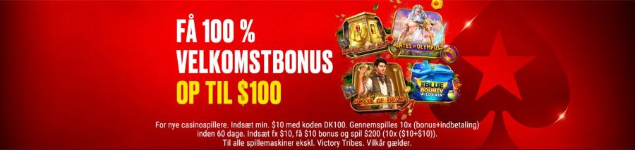 PokerStars velkomstbonus