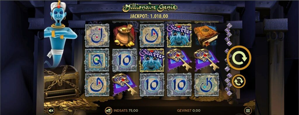 Millionaire Genie spillemaskine