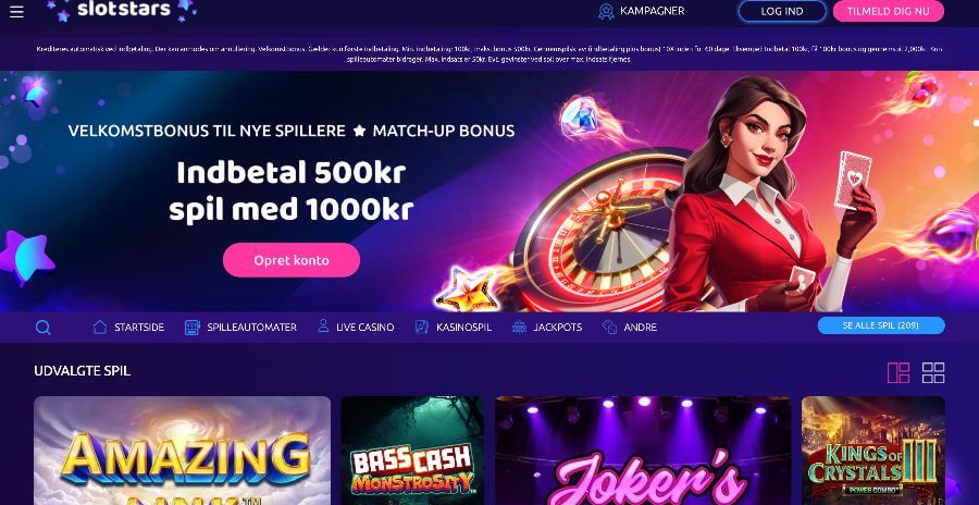 SlotStars forside