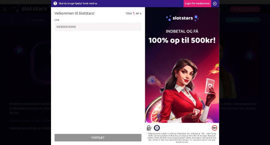 SlotStars oprettelse
