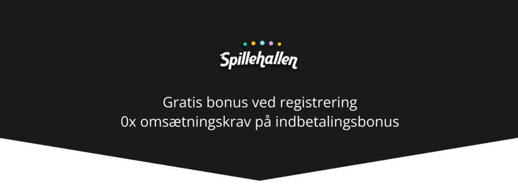 Casino bonus hos Spillehallen.dk