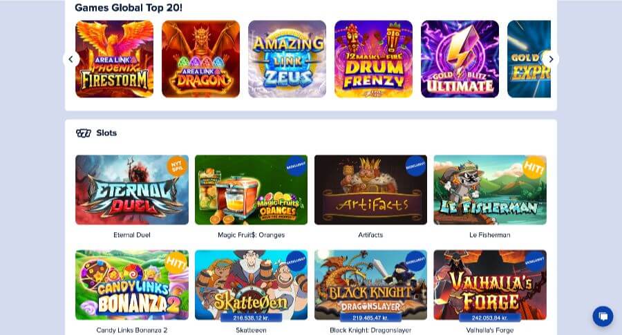 Spillehallen spillemaskiner