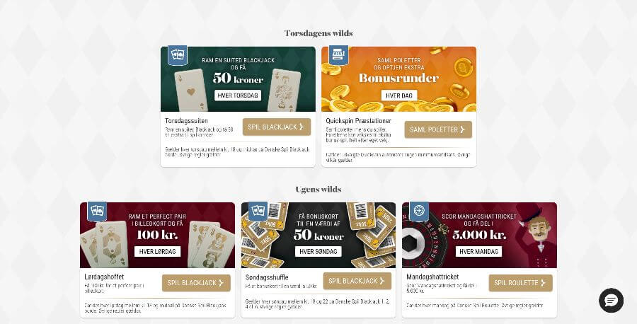 Tivoli Casino kampagner