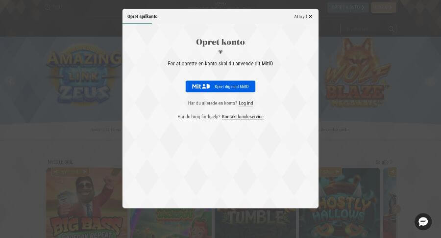 Tivoli Casino oprettelse