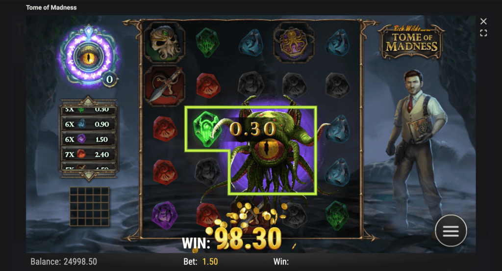 Tome of Madness bonusrunde