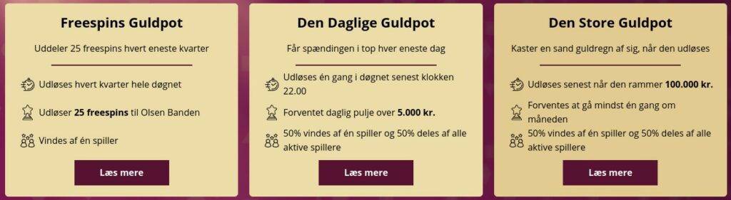 Danske spil har mange kampagner