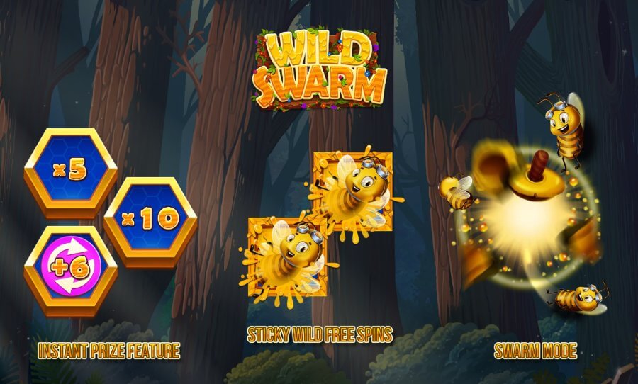 Wild Swarm 2 screenshot af spilmenu