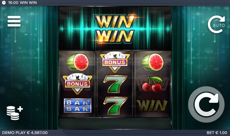 Er det en win win situation at spille på Win Win spillemaskinen? Win Win spillemaskine