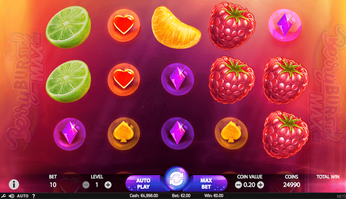 Spil Berryburst hos Goliath Casino Spil Berryburst hos Goliath Casino