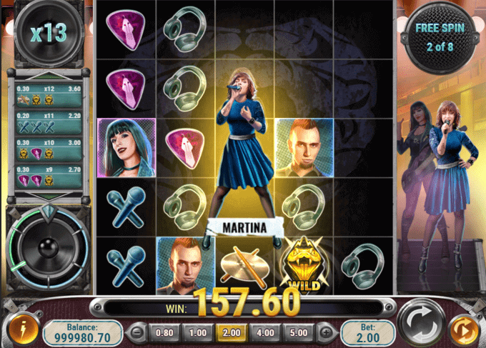 Du kan vinde free spins i Black Mamba spillemaskinen