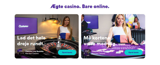 Spil online casino hos Casumo