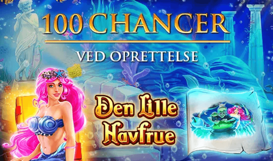 100 chancer til Den Lille Havfrue