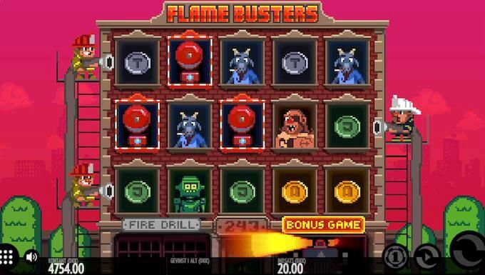 Flame Buster Free Spins