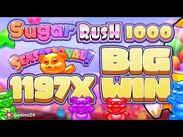KÆMPE GEVINST- SUGAR RUSH 1000 - x1197