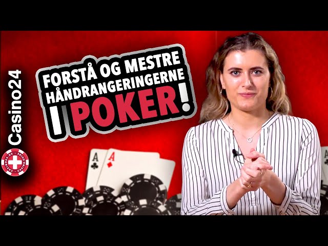 Håndrangering i poker: Lær hvad slår hvad i poker