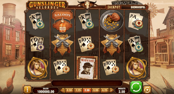 Spil Gunslinger: Reloaded hos Goliath Casino